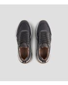 Sneakers Liverpool in dunklem Rauchgrau