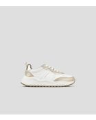 Eco-Dover Sneakers aus Weißgold