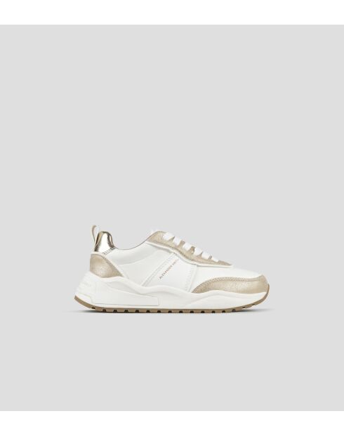 Eco-Dover Sneakers aus Weißgold