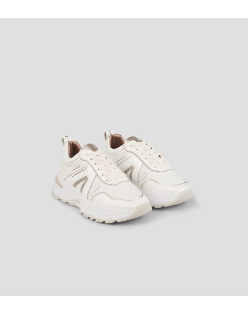 Lichtwit/gouden sneakers van Liverpool