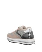 Cremefarbene Maran Ledersneaker
