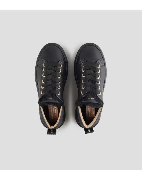 Sneakers en cuir Wembley noires