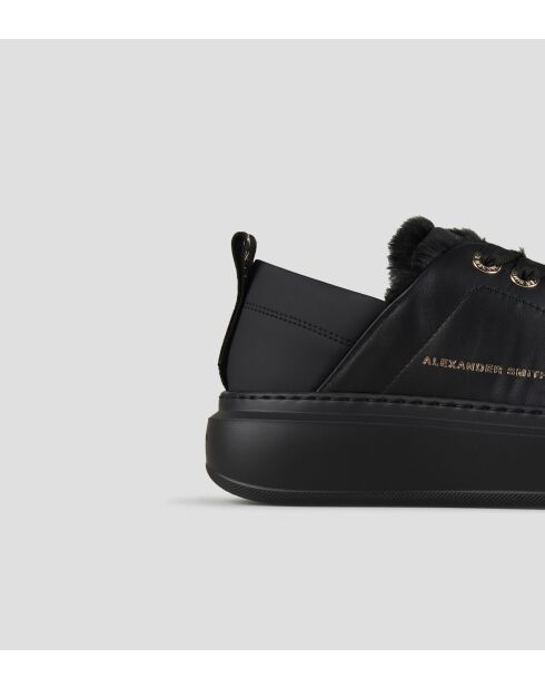 Sneakers en cuir Wembley noires