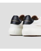 Wit/zwarte Soho leren sneakers