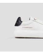 Wit/zwarte Soho leren sneakers