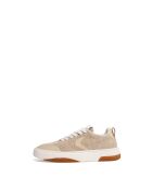 Sneakers Gemini aus Leder hellbeige