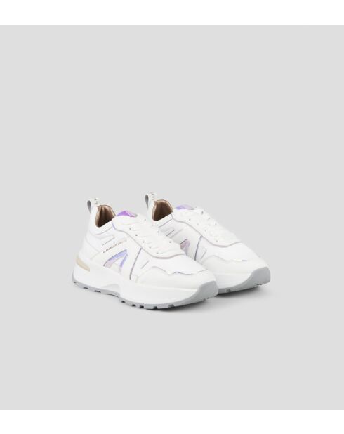 Weiße mehrfarbige/azurblaue Sneakers von Liverpool