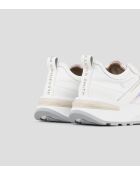 Weiße mehrfarbige/azurblaue Sneakers von Liverpool