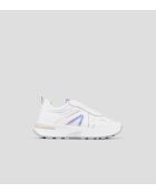 Weiße mehrfarbige/azurblaue Sneakers von Liverpool