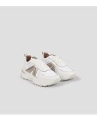 Lichtwit/gouden sneakers van Liverpool