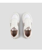 Lichtwit/gouden sneakers van Liverpool