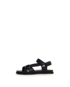 Sandalias negras Francis