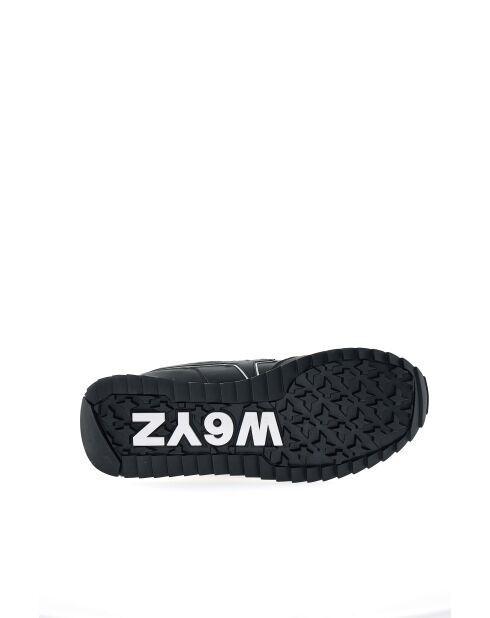 Sneakers suède YAK noir anthracite/taupe