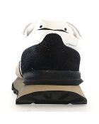 Navyblaue Sneakers Qwark aus Leder