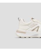 Lichtwit/gouden sneakers van Liverpool