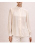 Louka hemd in gebroken wit