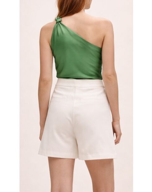 Pantalones cortos Bella en blanco roto