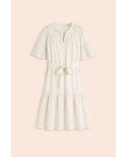 Cremefarbenes Kleid Carlota