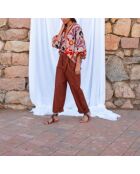 Hose Marco aus Schokoladenpopeline