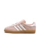 Gazelle Indoor sneakers van geschuurd roze suède
