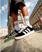 Baskets en cuir suédé Campus 00s core black