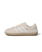Sneakers Gazelle Halo in pelle color avorio brillante