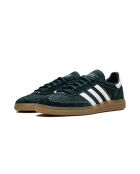 Sneakers Handball Spezial Sporty & Rich aus dunkelgrünem Veloursleder