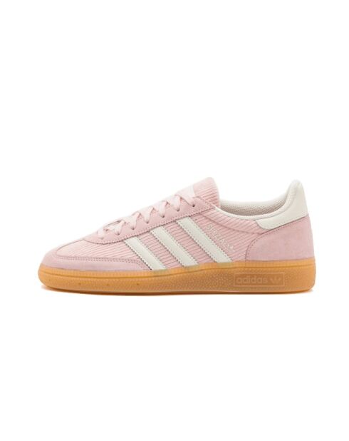 Sneakers Handball Spezial aus sandfarbenem Veloursleder