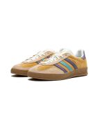 Baskets en cuir suédé Gazelle Indoor orange glow/violet ombré