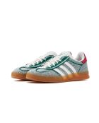 Gazelle Indoor Hemp Sneakers aus grünem Stoff im Vintage-Look