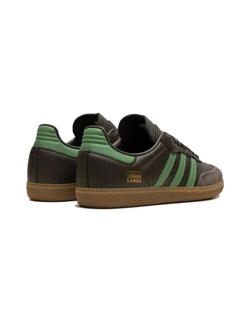 Samba OG Shadow olijfgroene suède sneakers