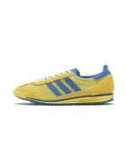 Sneakers SL 72 Sporty & Rich in tela e pelle scamosciata giallo chiaro