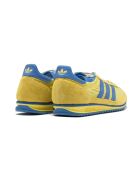 Sneakers SL 72 Sporty & Rich in tela e pelle scamosciata giallo chiaro
