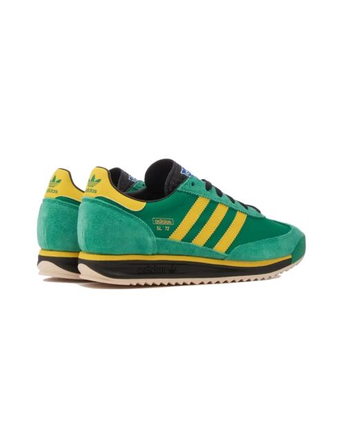 SL 72 RS groen/gele leren sneakers