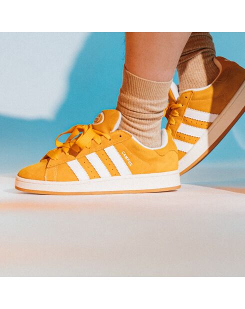 Campus 00s sneakers van suèdeleer, kruidengeel