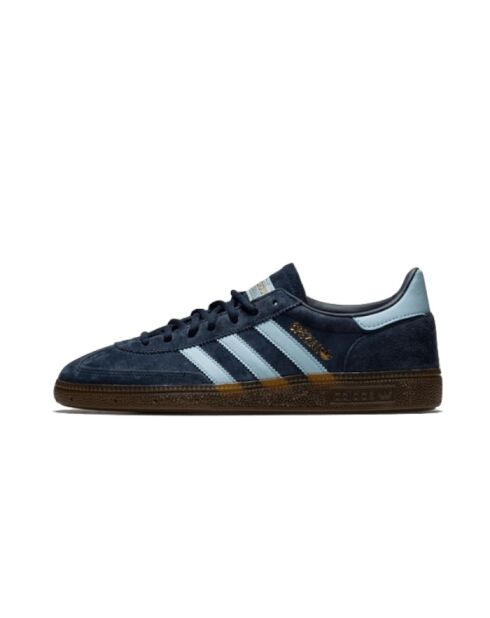 Baskets en cuir suédé Handball Spezial navy gum