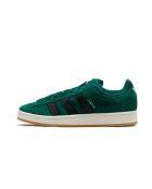 Campus 00s Collegiate groen/zwarte suède sneakers