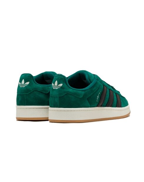 Campus 00s Collegiate groen/zwarte suède sneakers