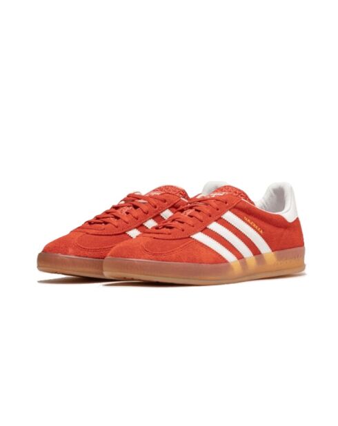 Gazelle Indoor stoere oranje suède sneakers