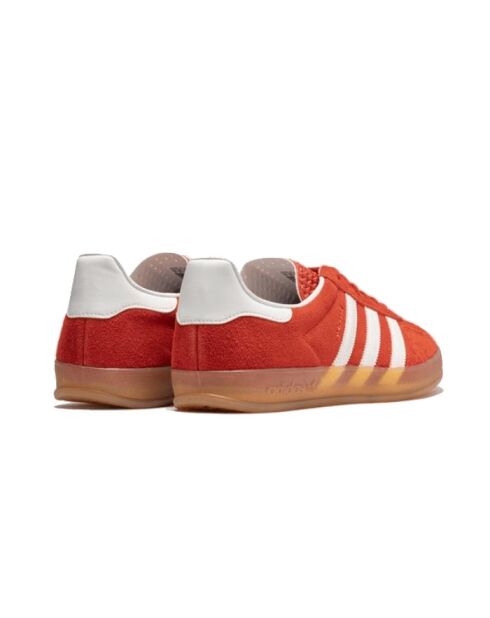 Gazelle Indoor stoere oranje suède sneakers