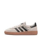 Baskets en cuir Handball Spezial gris aluminium/noir
