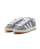 Baskets en cuir suédé Campus 00s gris/blanc