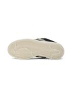 Campus 00s zwarte sneakers van suède met luipaardprint