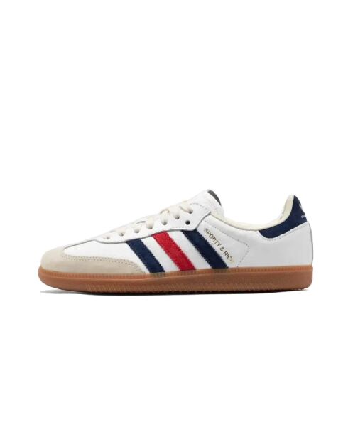 Samba OG USA wit/rood/blauwe sneakers van mesh
