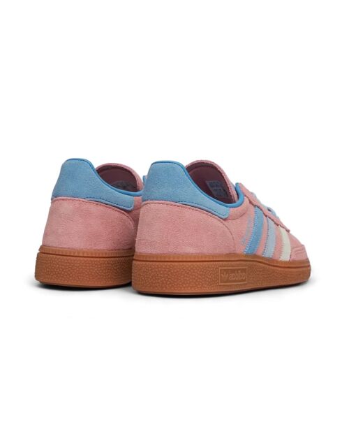 Sneakers Handball Spezial Spark aus Veloursleder in Rosa