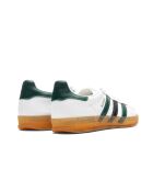 Gazelle leren binnensneakers in wit collegiate/groen