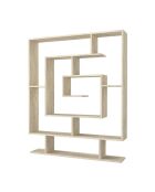 Bibliothèque Sarmasik bois - 124/8x149/4x22 cm