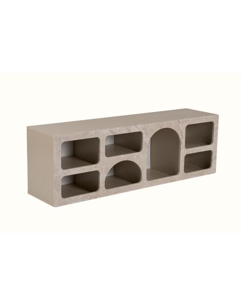 Console Ferlis travertin - 160x51x40 cm