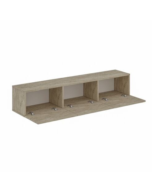 Meuble TV Oscar travertin - 180x45x31,4 cm