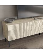 Meuble TV Oscar travertin - 180x45x31,4 cm
